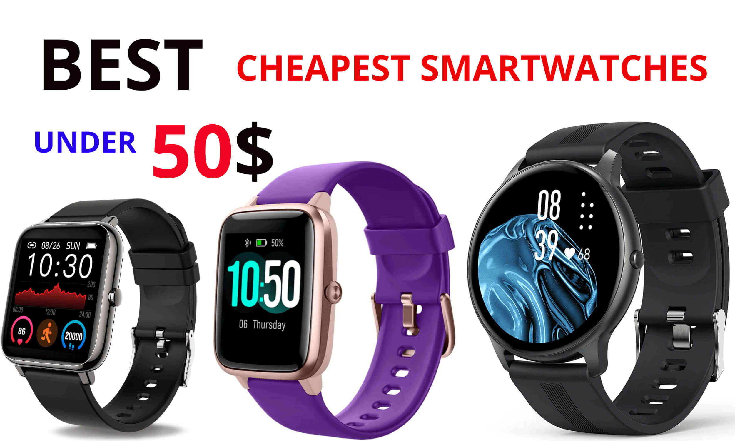 best cheap smart watches